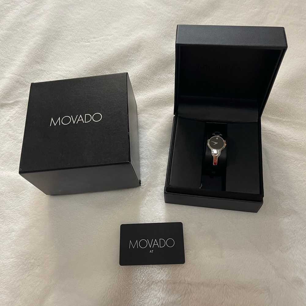 EUC Mogadishu “Bela” Stainless Steel Bangle Watch.